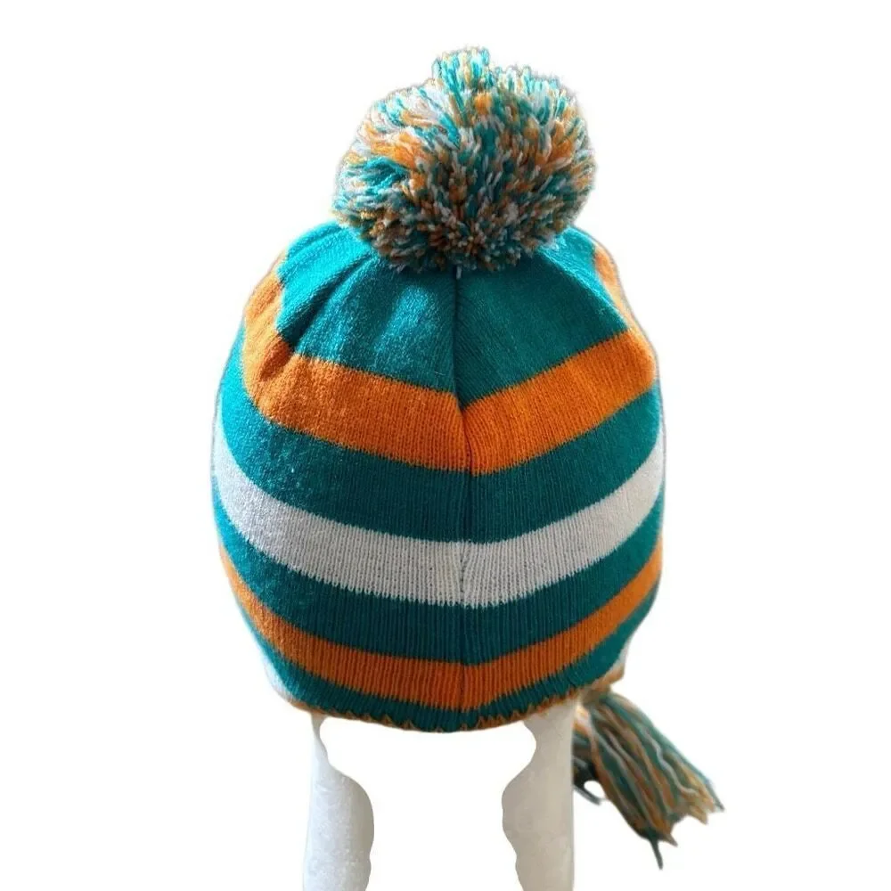 Miami Dolphins Kid’s Knit Cap With Pom
